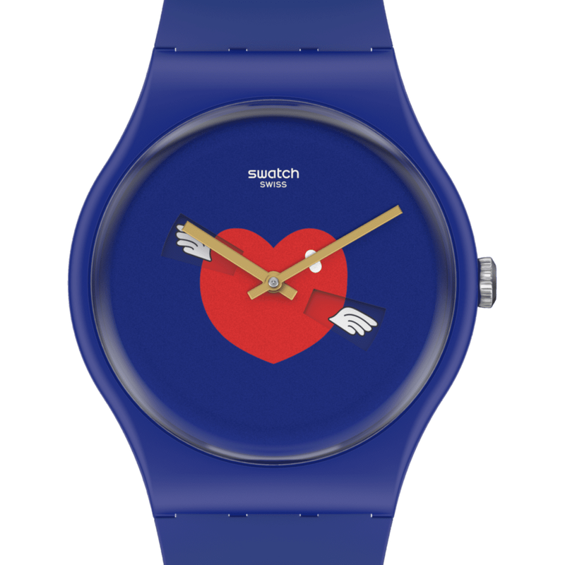 HEART IN BLUE BY SWATCH