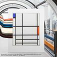 RED, BLUE AND WHITE, BY PIET MONDRIAN thumbnail