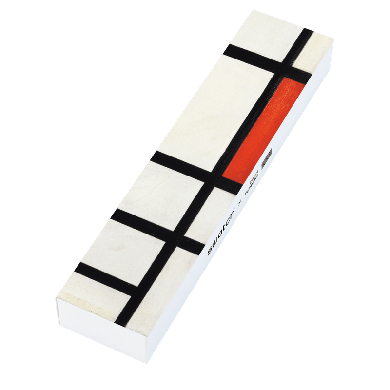 RED, BLUE AND WHITE, BY PIET MONDRIAN
