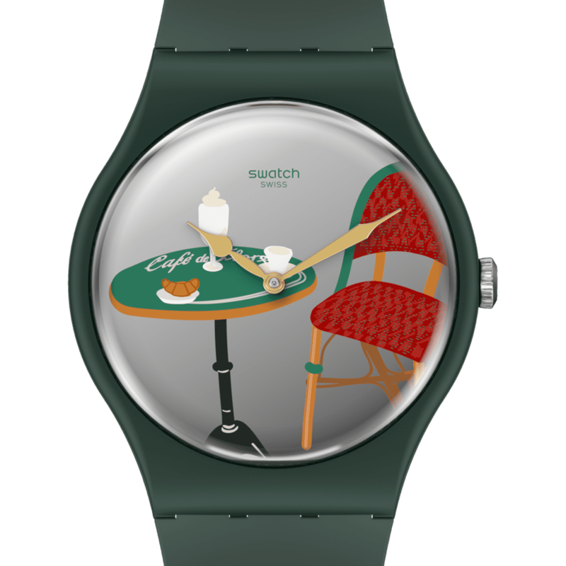 SWATCH X CAF�� DE FLORE FOR NOT IN PARIS