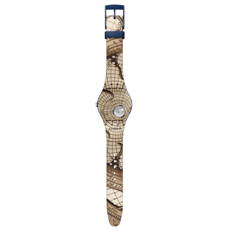 THE GREAT WAVE BY HOKUSAI & ASTROLABE