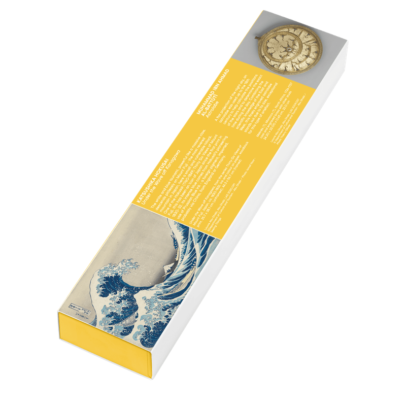 THE GREAT WAVE BY HOKUSAI & ASTROLABE